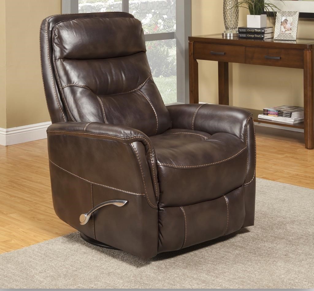 Parker House Gemini Truffle Manual Swivel Glider Recliner | Dream Home